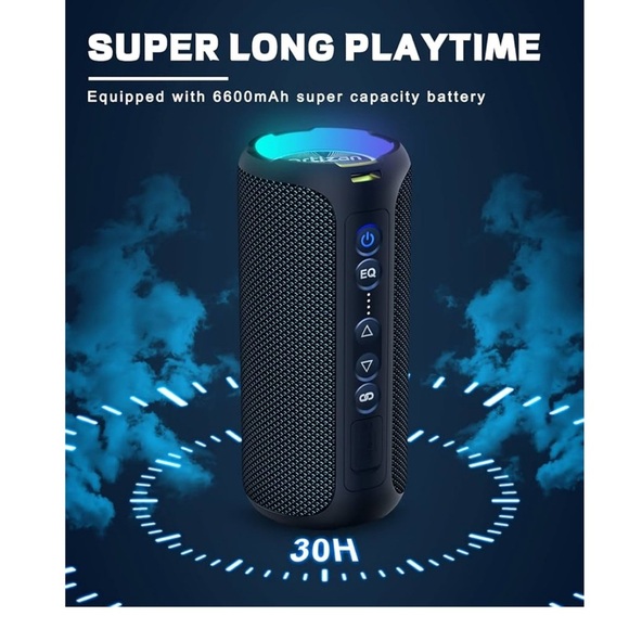 Ortizan X10 Wireless Speaker - Black - Picture 4 of 5